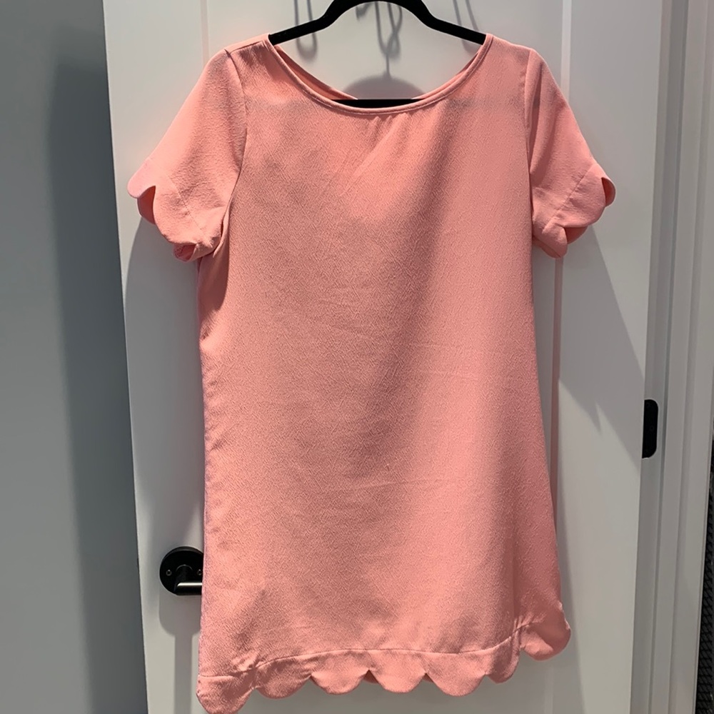 Scalloped dress